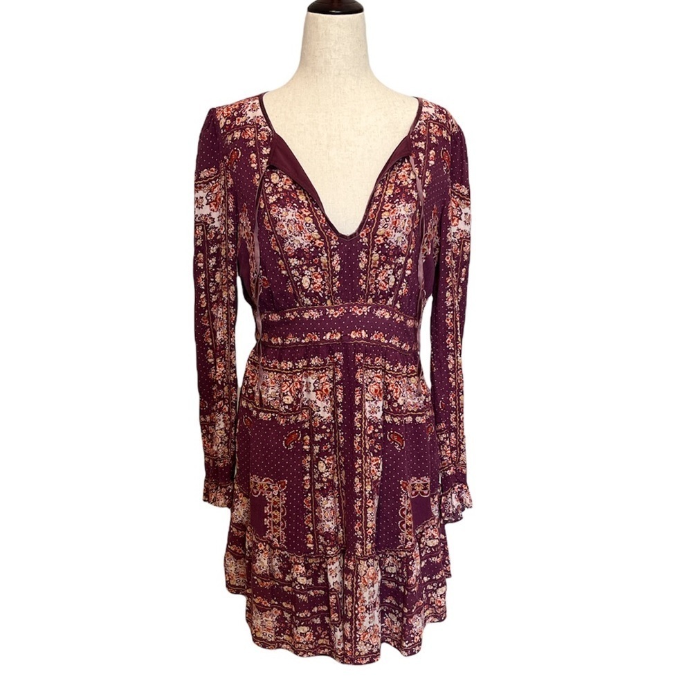 Free People Boho Mini Dress